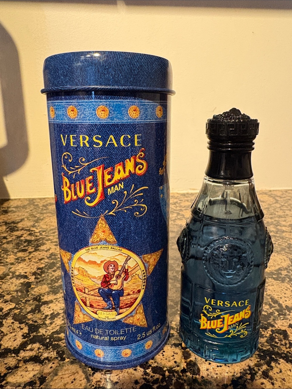 Versace Blue Jeans Man Eau de Toilette - Blue